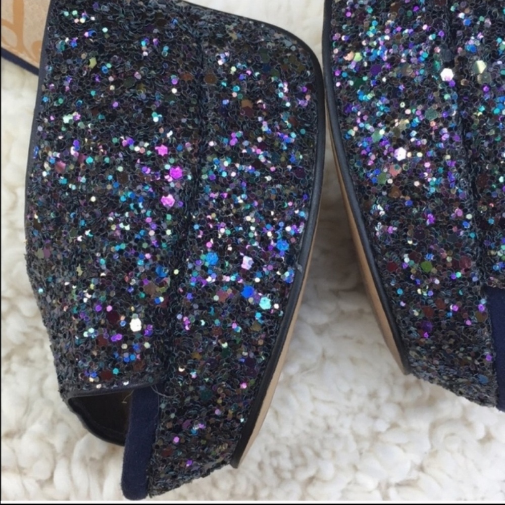 Sam Edelman Nadine glitter heels sz 7 - Picture 3 of 8